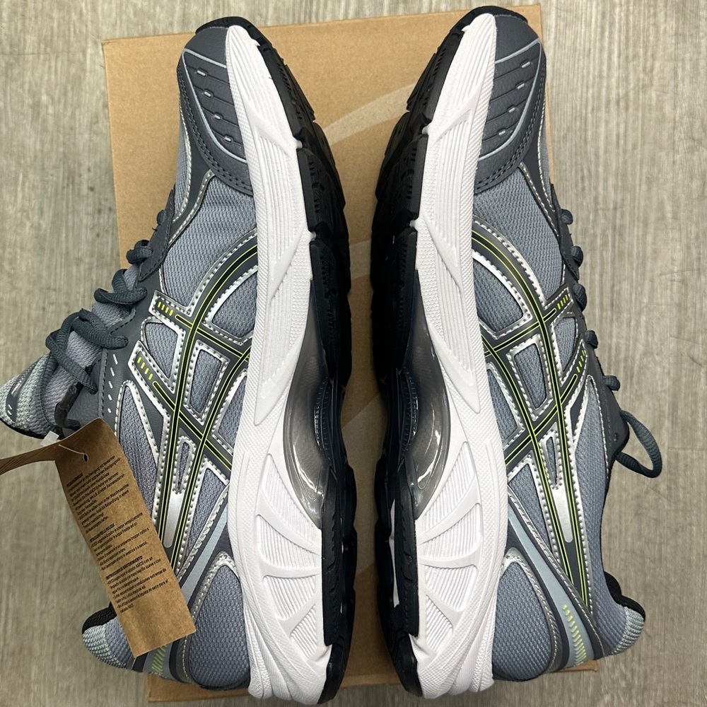 Asics Gray and Lime Athletic Sneakers GT-2160 - Picture 10 of 10